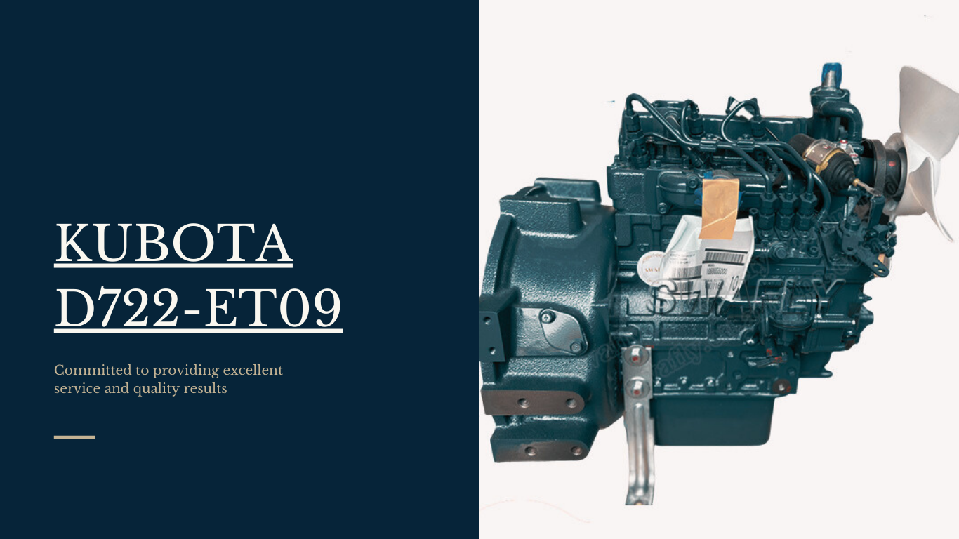 KUBOTA D722-ET09 engine specification