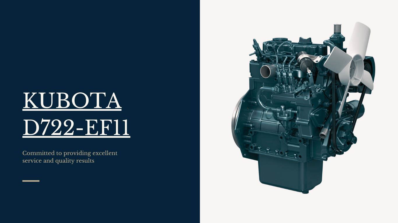 KUBOTA D722-EF11 engine specification